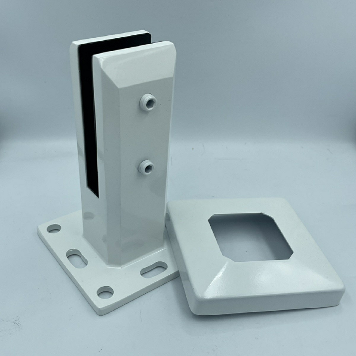 Mini Post - EMP350 Base Mount - Friction Fit - Square - White